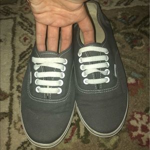 Grey vans